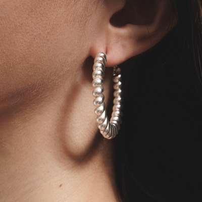 Lara & Ela | New York Silver Earrings