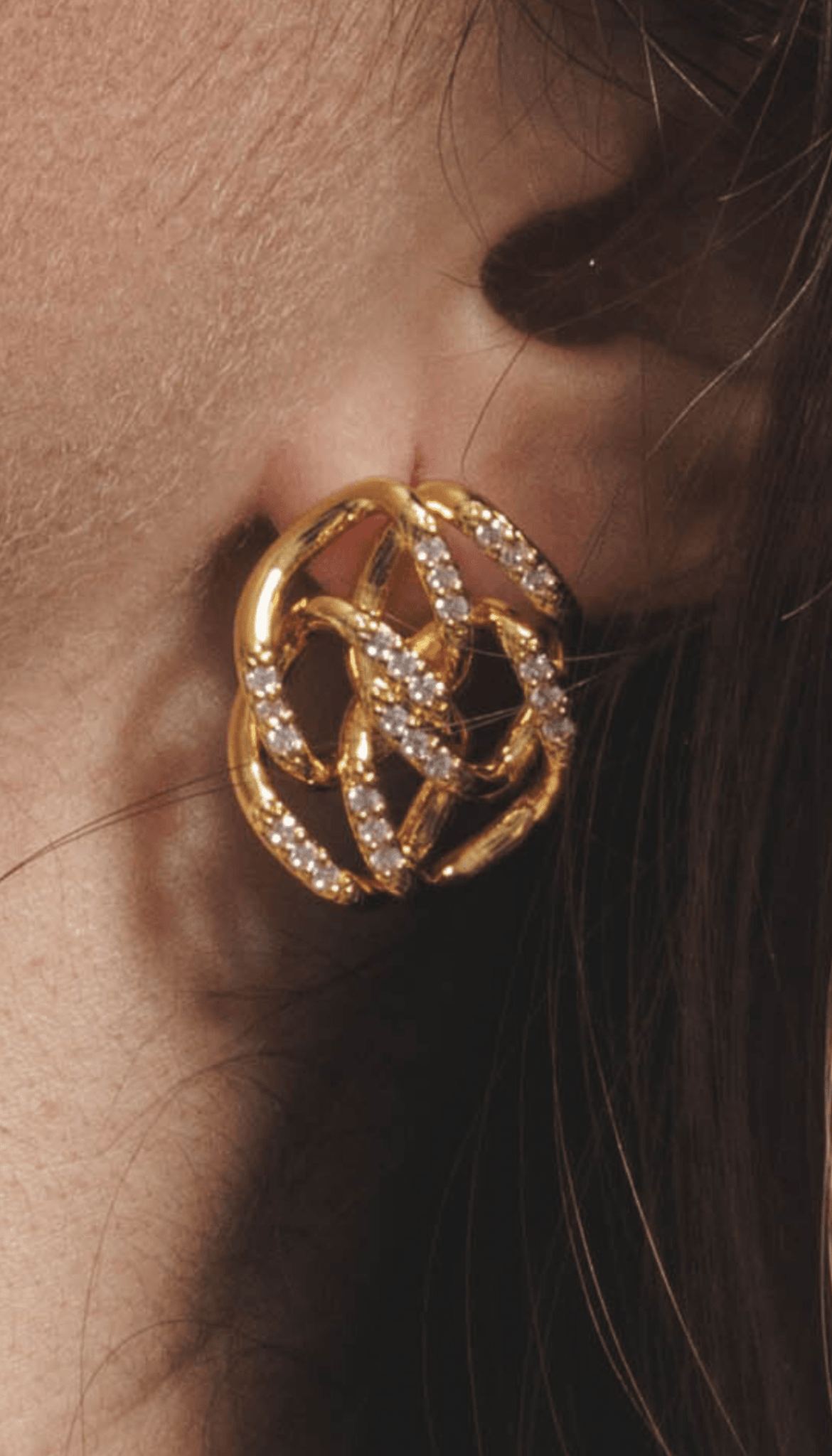 Lara & Ela | Hestia Gold Earrings - Lara & Ela