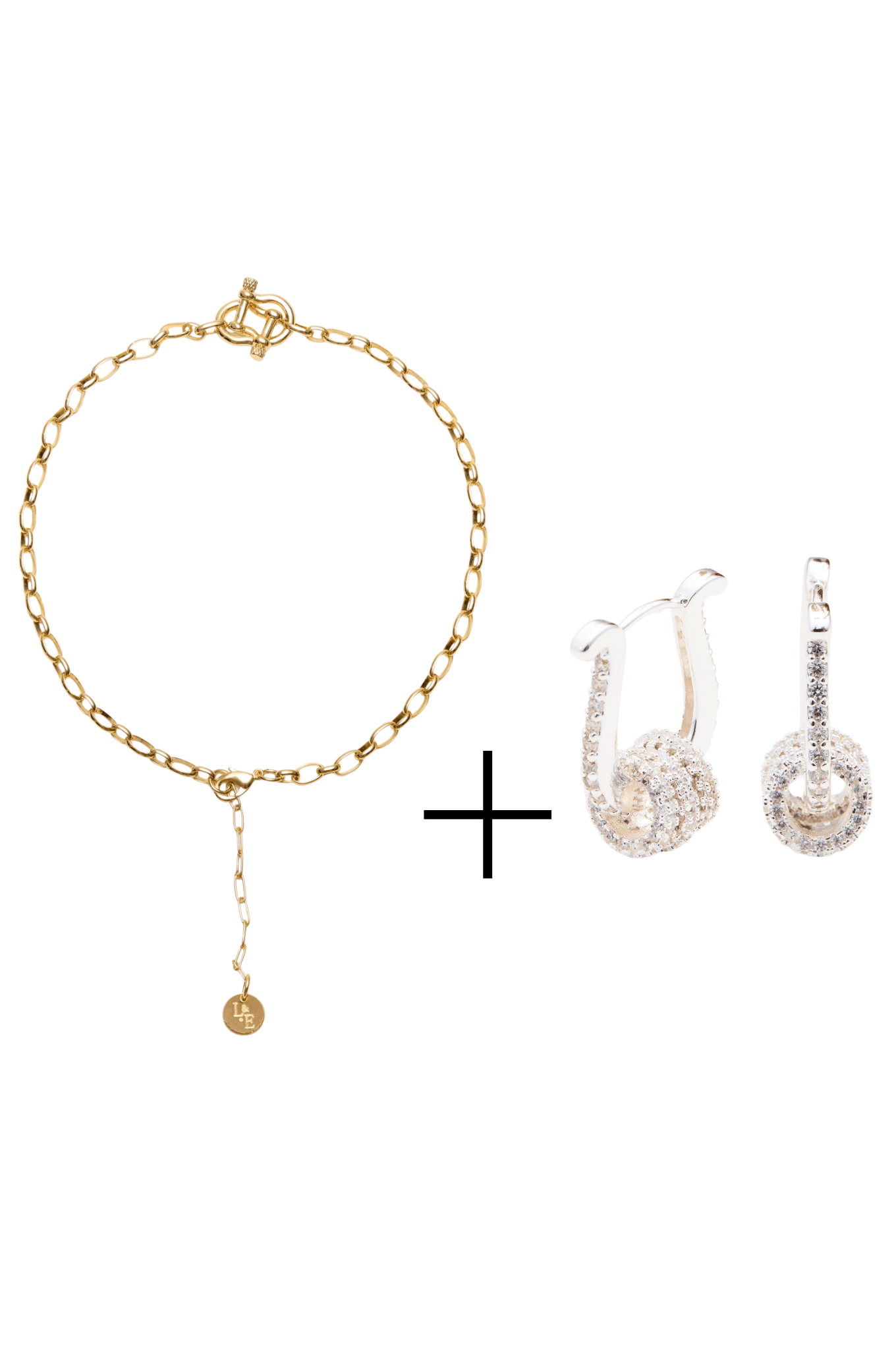 Lara & Ela | Sylvia Necklace | High on Life Earrings - Lara & Ela