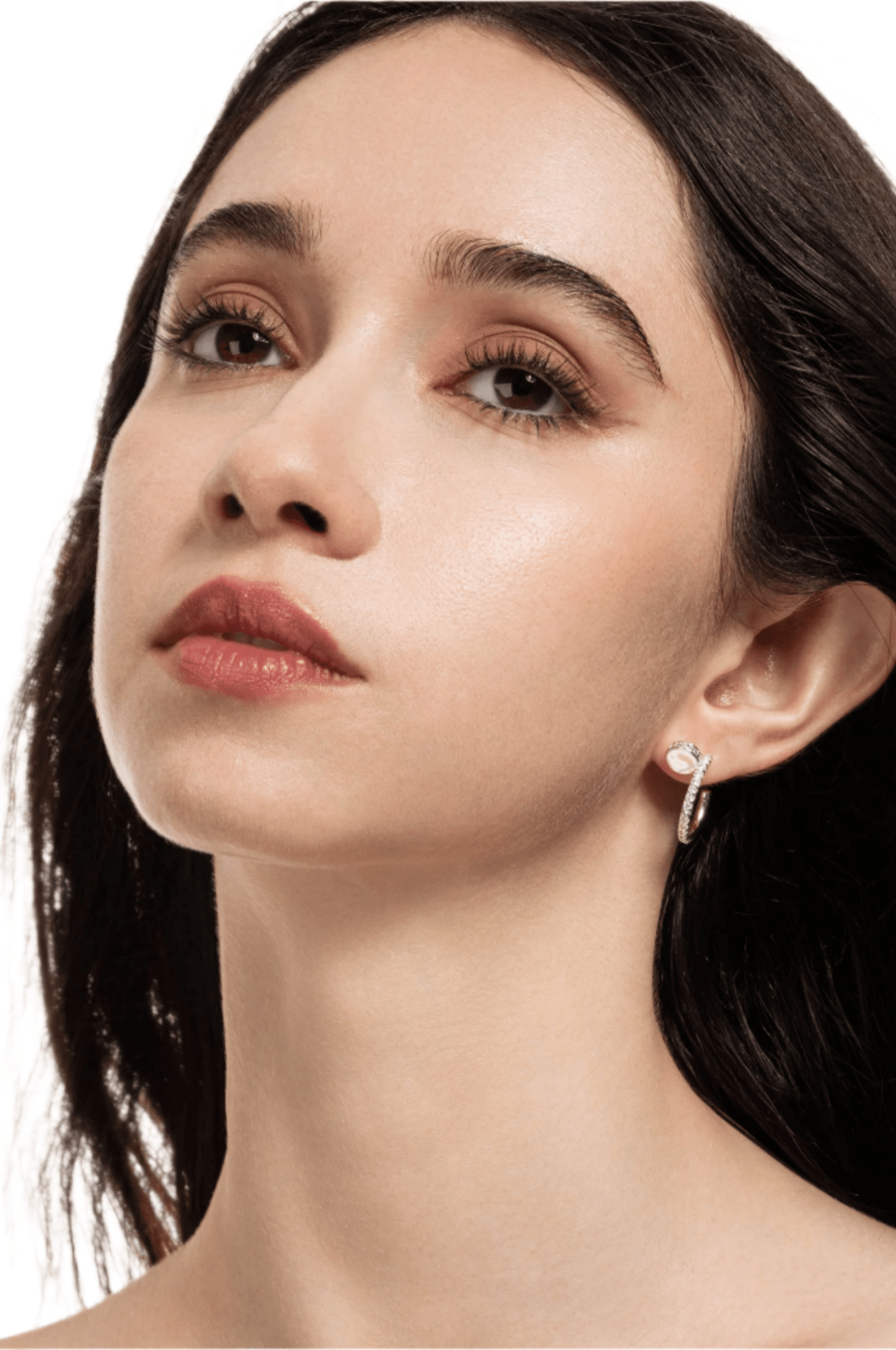 Lara & Ela | Hooked On You Silver Earrings - Lara & Ela