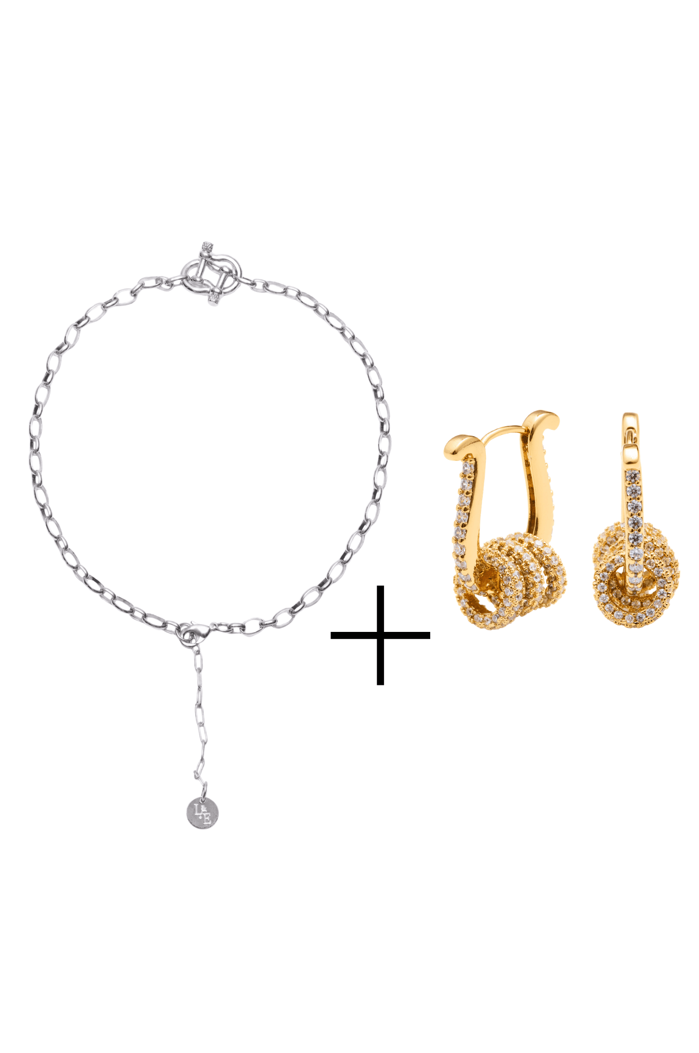 Lara & Ela | Sylvia Necklace | High on Life Earrings - Lara & Ela