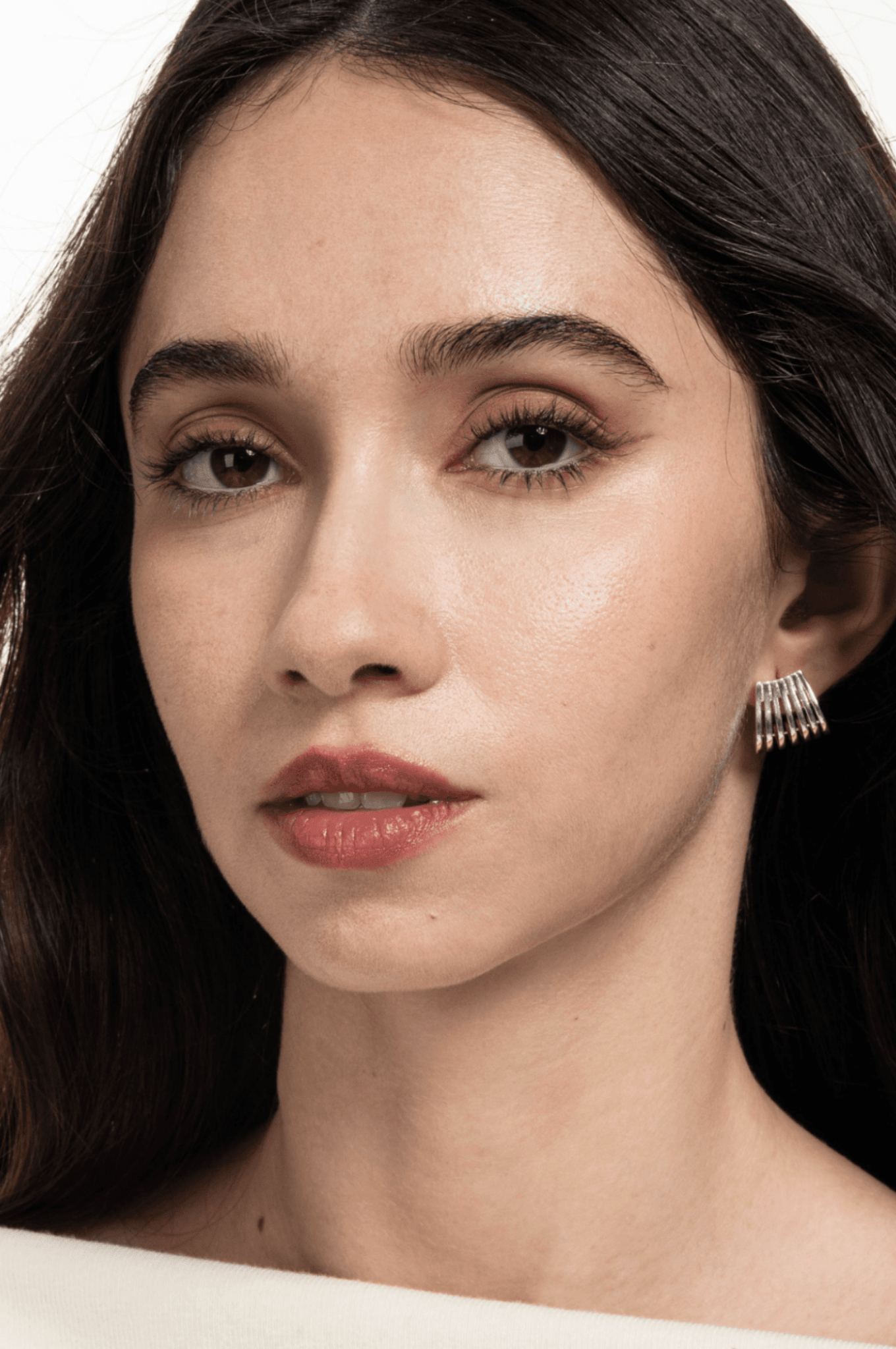 Lara & Ela | Martini Hour With Your Boss Silver Earrings - Lara & Ela