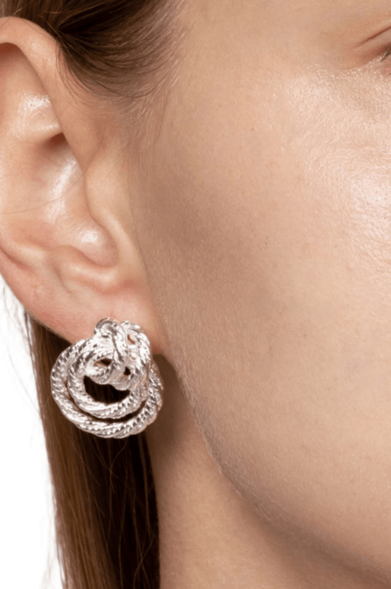 Lara & Ela | I'll Take Manhattan Silver Earrings - Lara & Ela