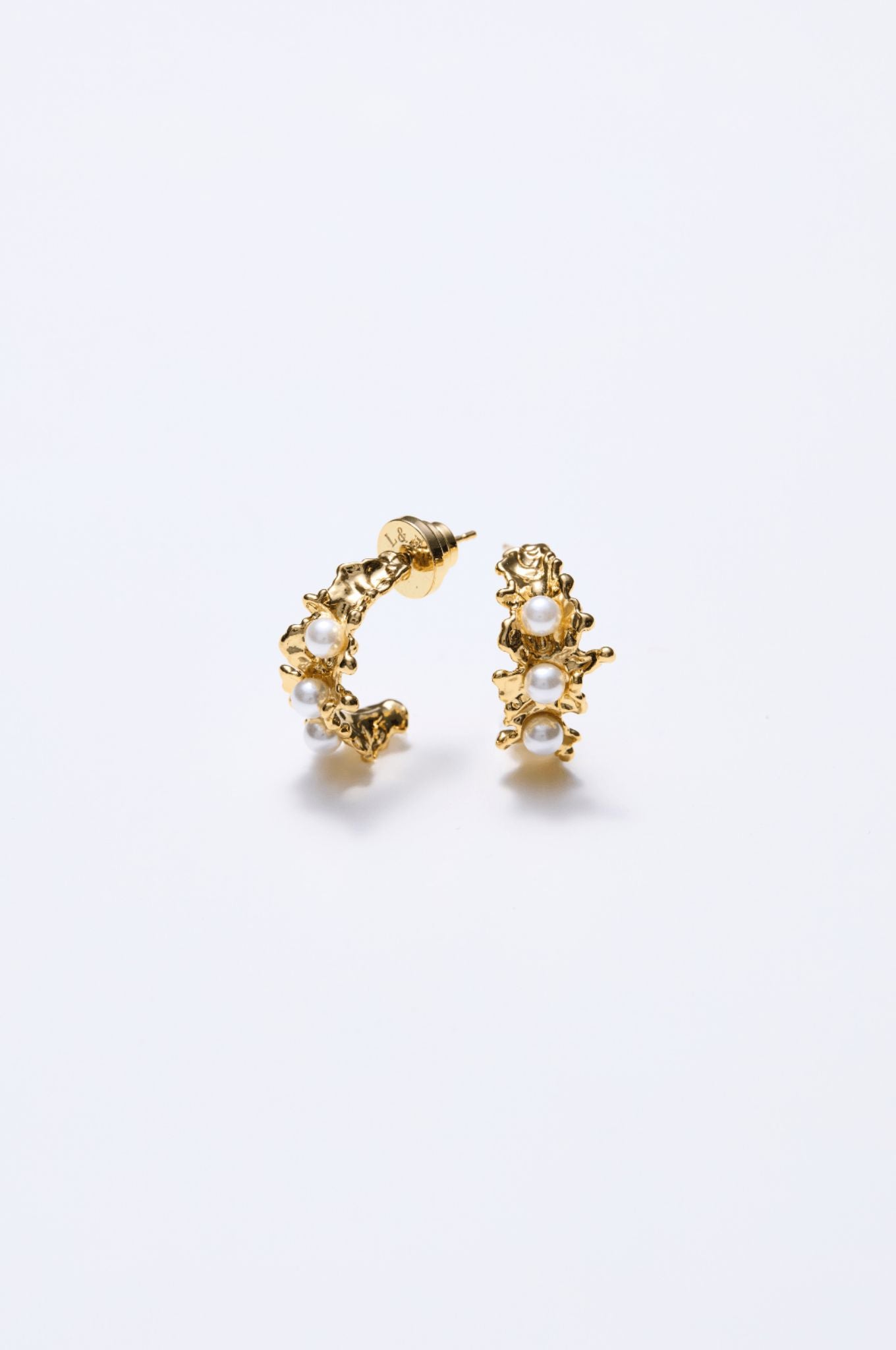 Lara & Ela | Evocative Gold Earrings - Lara & Ela