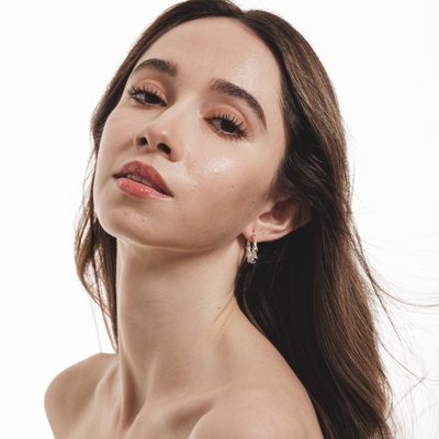 Lara & Ela I Endless Love Silver Earrings