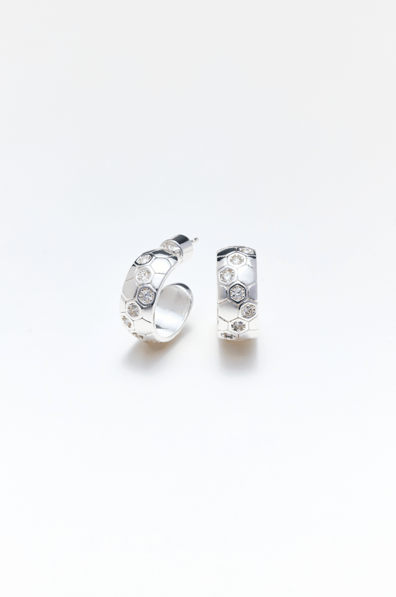 Lara & Ela | Crystal Ball Earrings - Lara & Ela