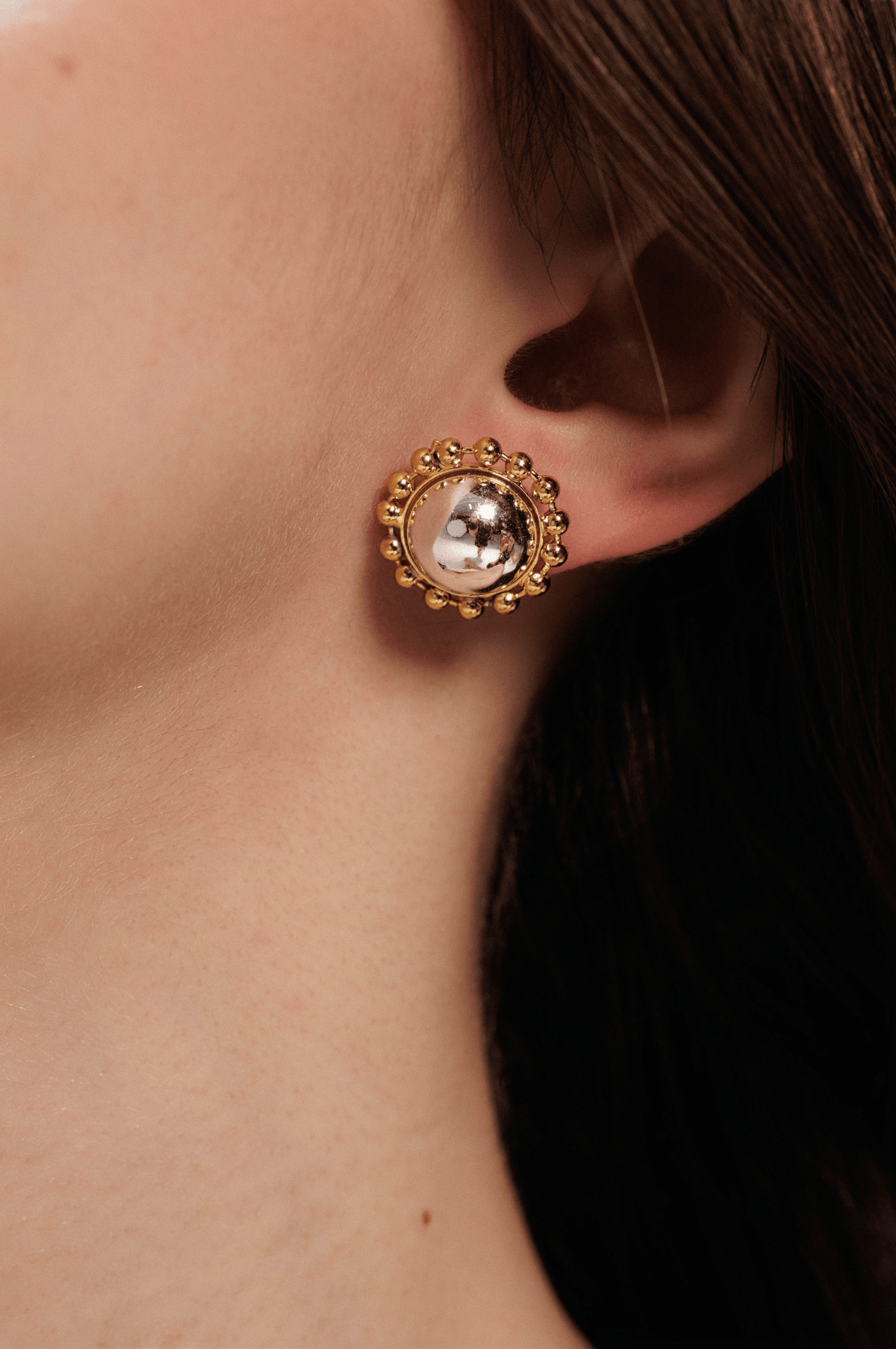 Lara & Ela I Walking On Sunshine Silver Earrings - Lara & Ela