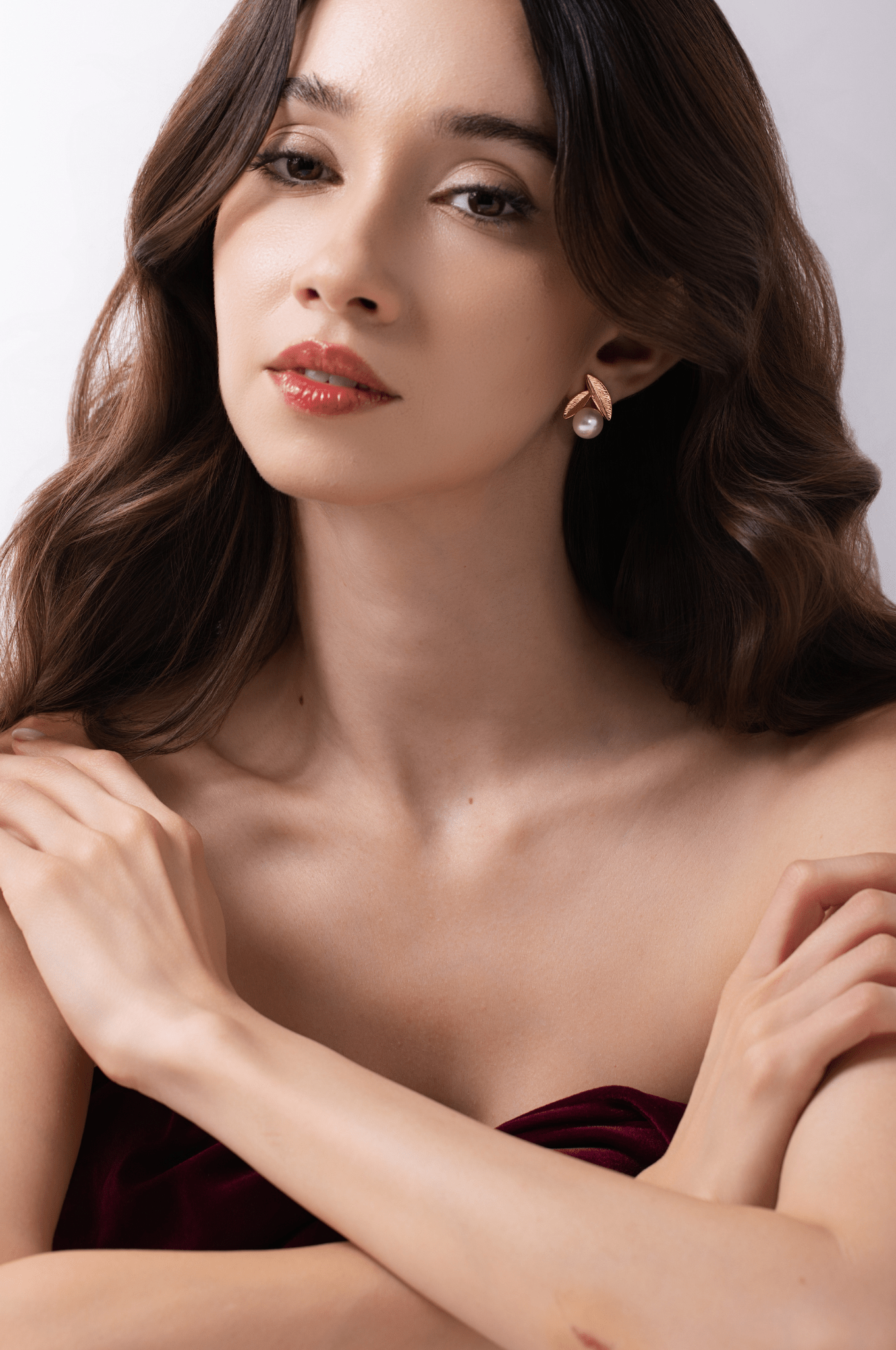 Lara & Ela | Leaves Of Grass Earrings - Lara & Ela
