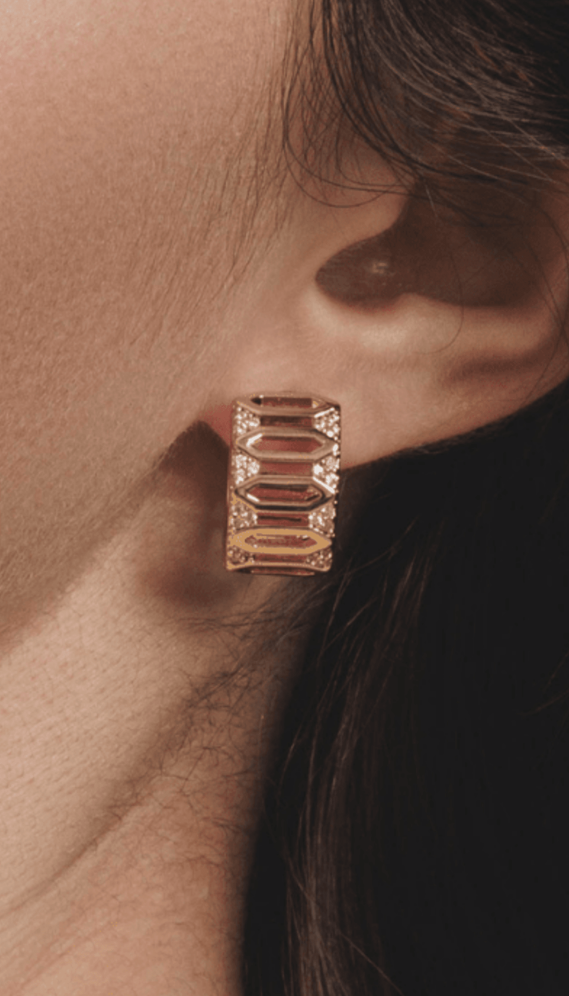 Lara & Ela I Ring Of Fire Earrings - Lara & Ela