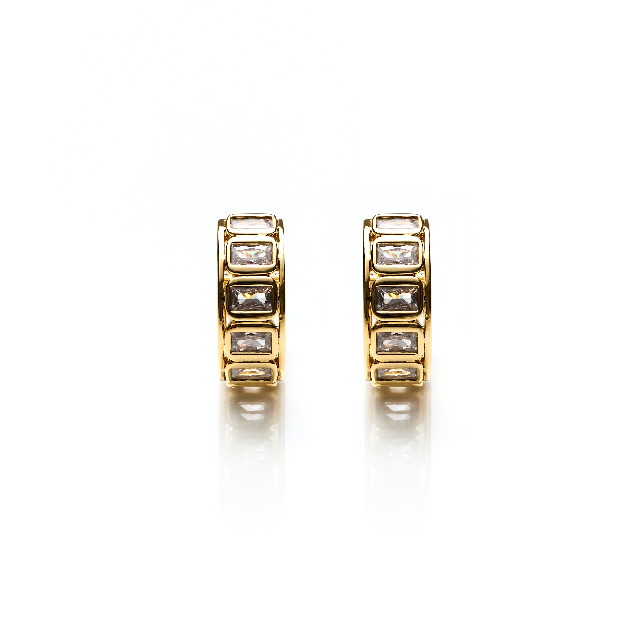 Lara & Ela | The Seven Year Itch Gold Earrings - Lara & Ela