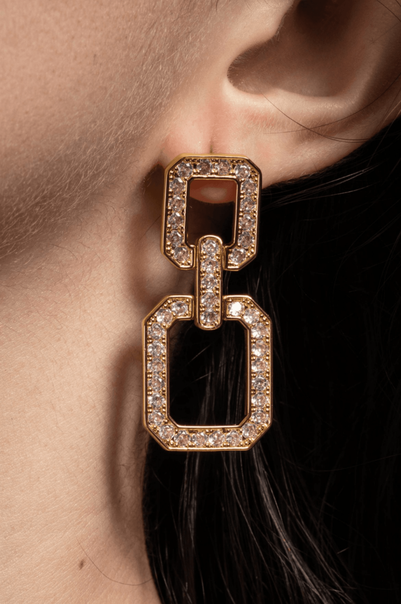 Lara & Ela | Diana Gold Earrings - Lara & Ela