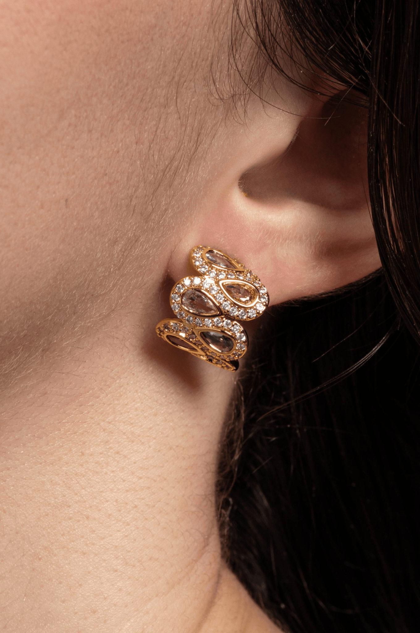 Lara & Ela | Jewel Earrings - Lara & Ela