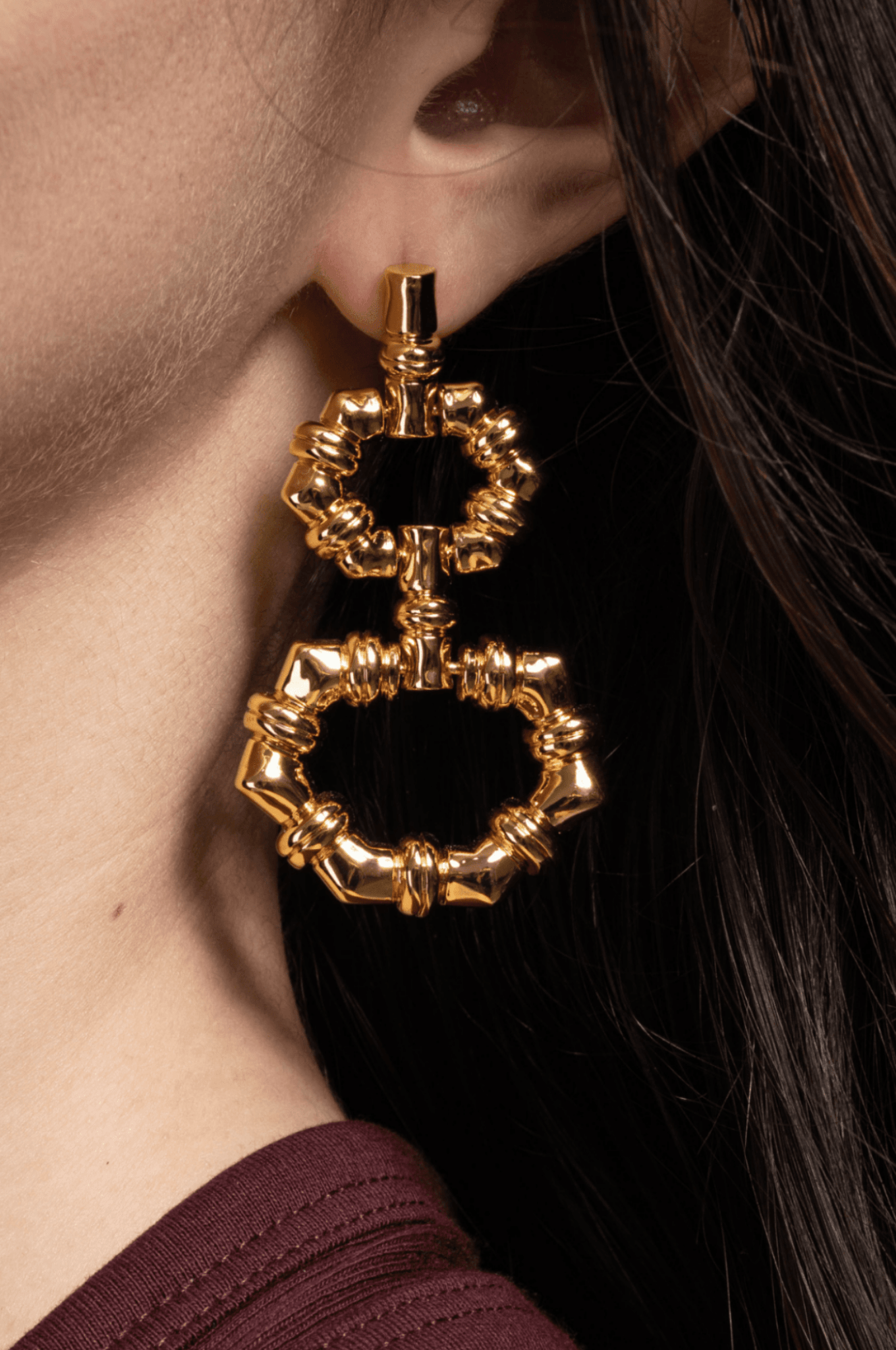 Lara & Ela | Ginger Gold Earrings - Lara & Ela