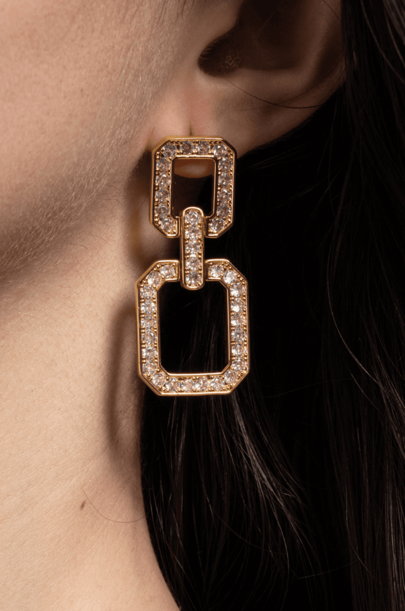 Lara & Ela | Diana Gold Earrings - Lara & Ela