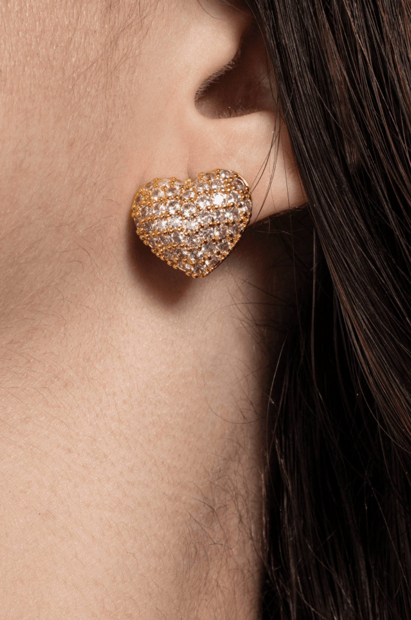 Lara & Ela | Winter Holiday Gold Earrings - Lara & Ela