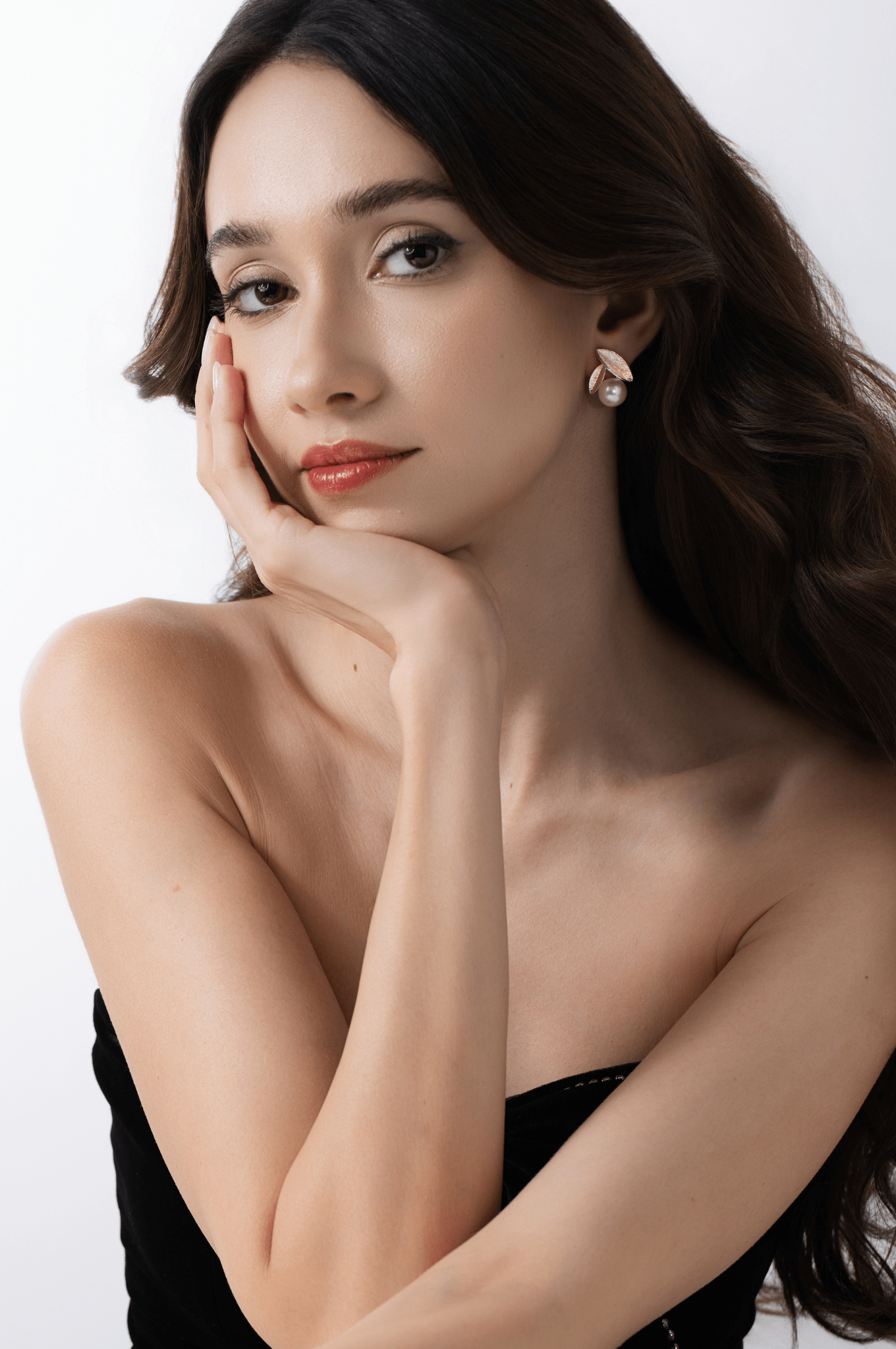 Lara & Ela | Leaves Of Grass Earrings - Lara & Ela
