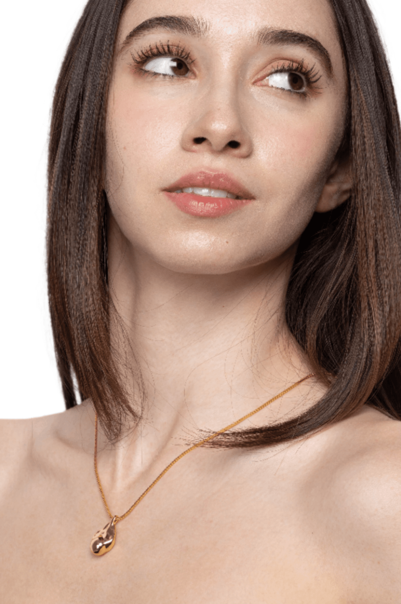 Lara & Ela | The Moon And New York City Necklace - Lara & Ela