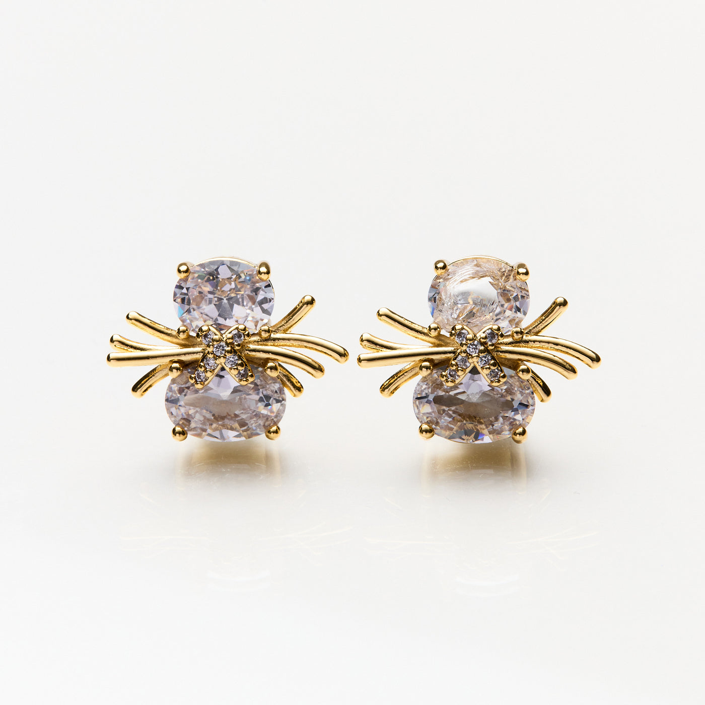 Lara & Ela | A Bug's Life Gold Earrings - Lara & Ela