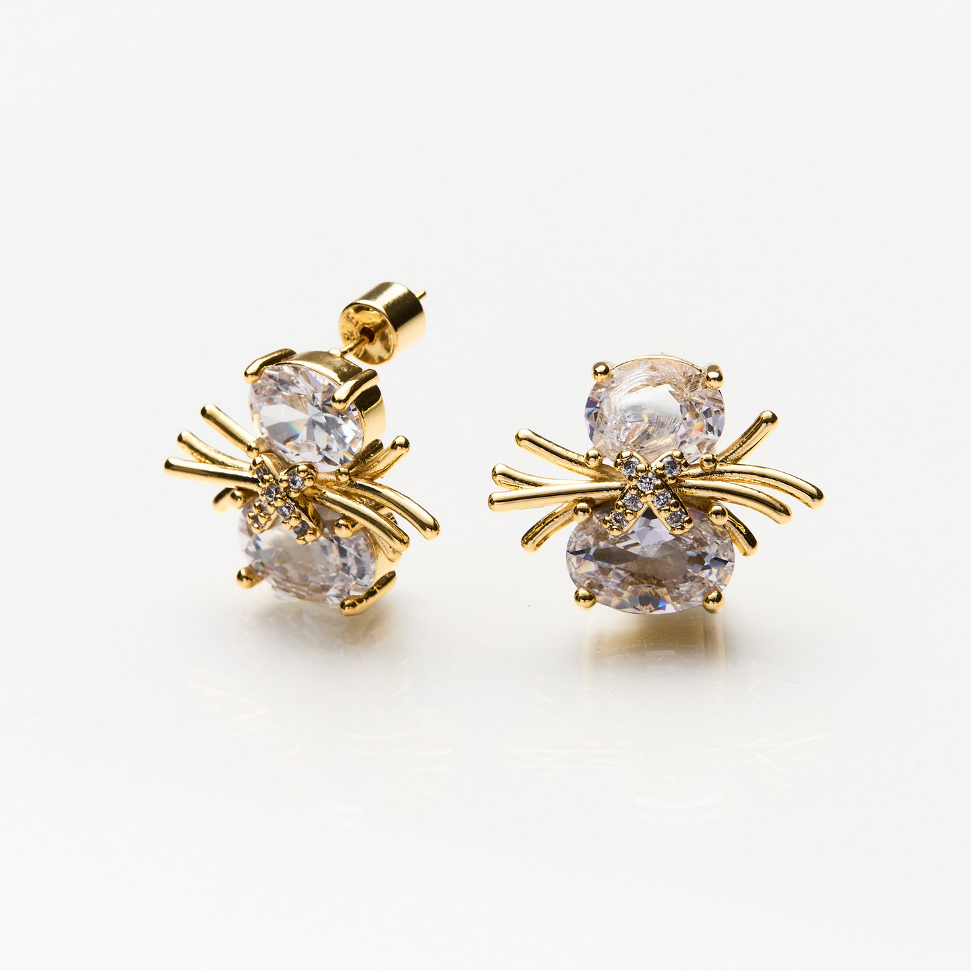 Lara & Ela | A Bug's Life Gold Earrings - Lara & Ela