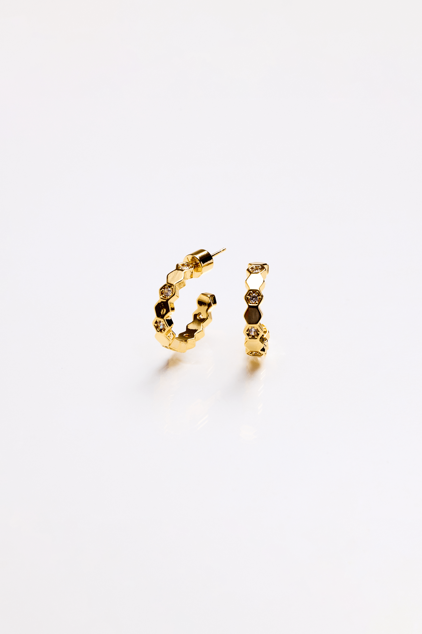 Lara & Ela | Adore Gold Earrings - Lara & Ela