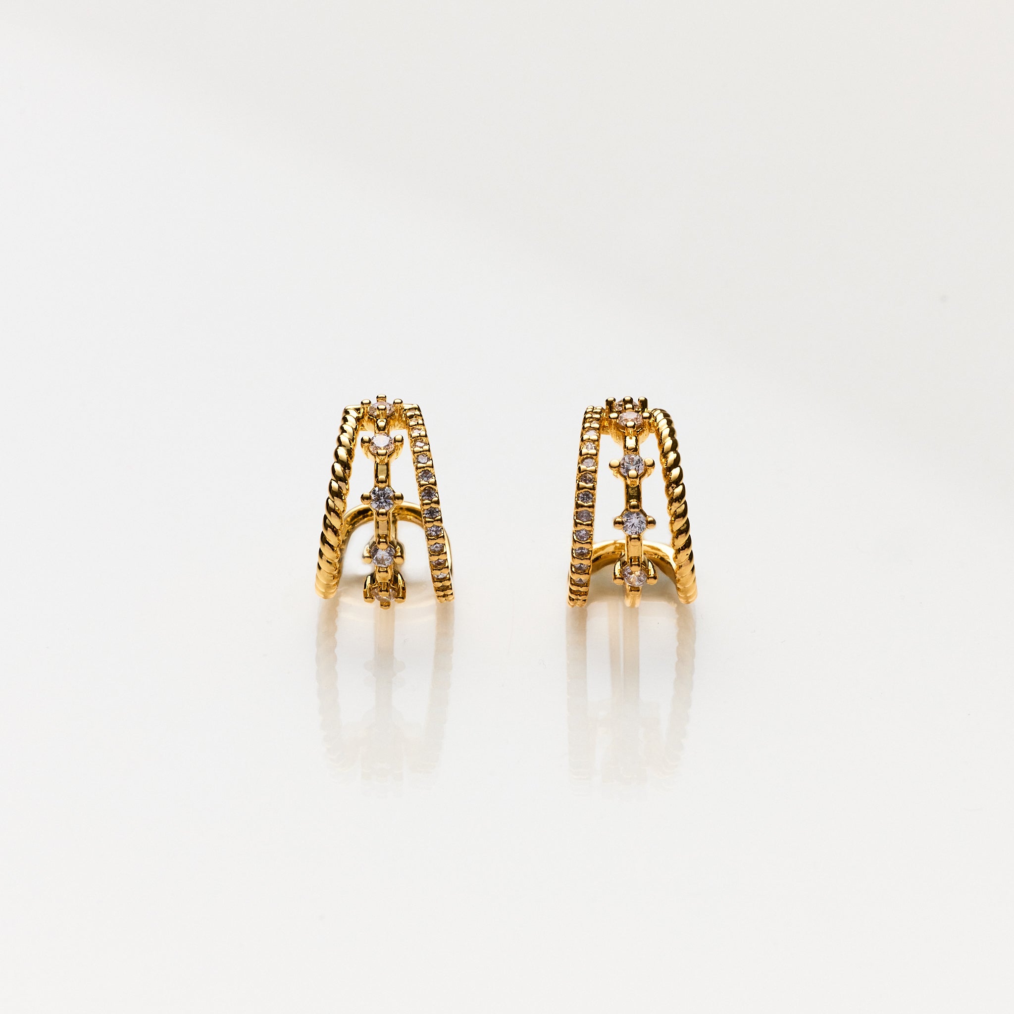 Lara & Ela | Always The Dreamer Gold Earrings - Lara & Ela