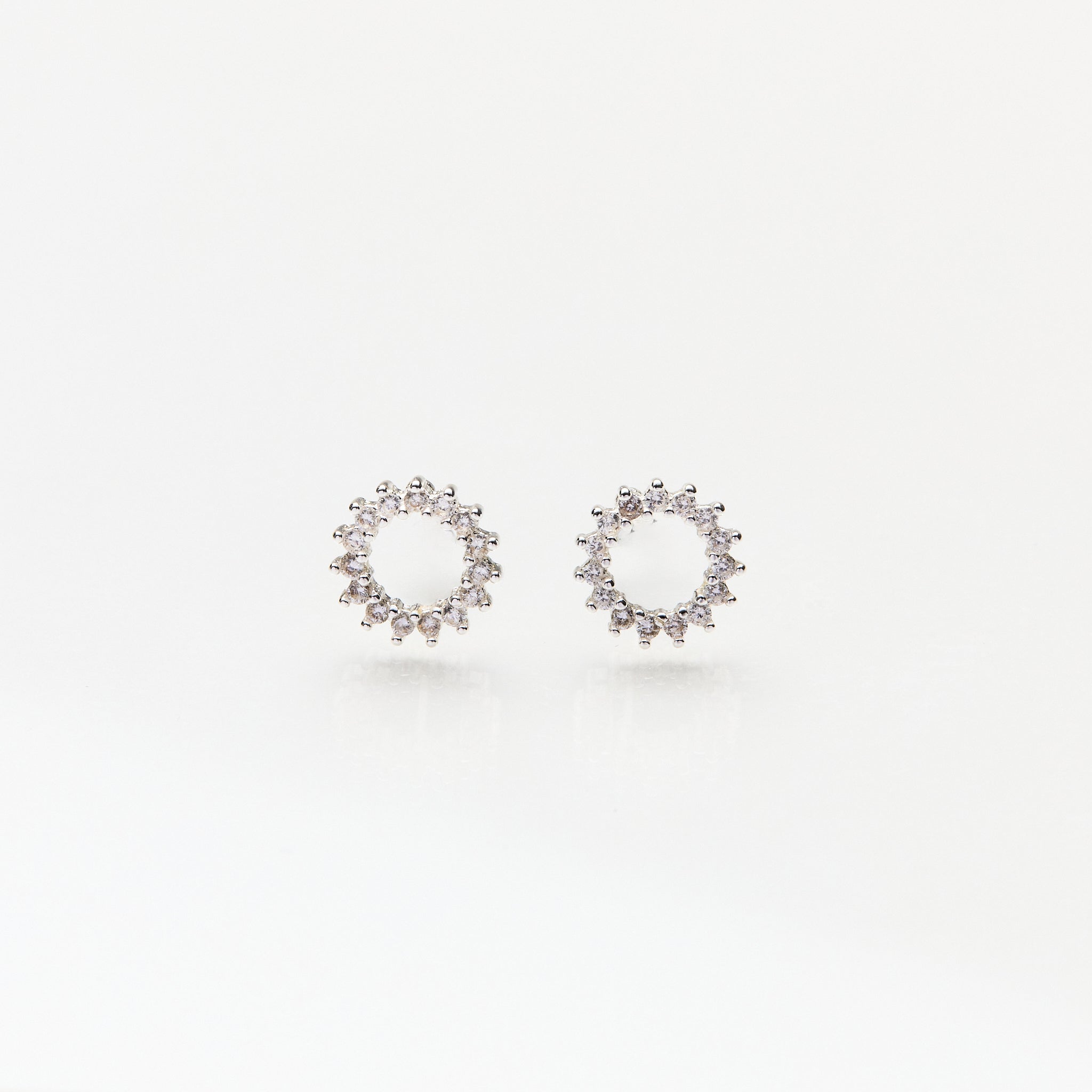 Lara & Ela | Amber Silver Earrings - Lara & Ela