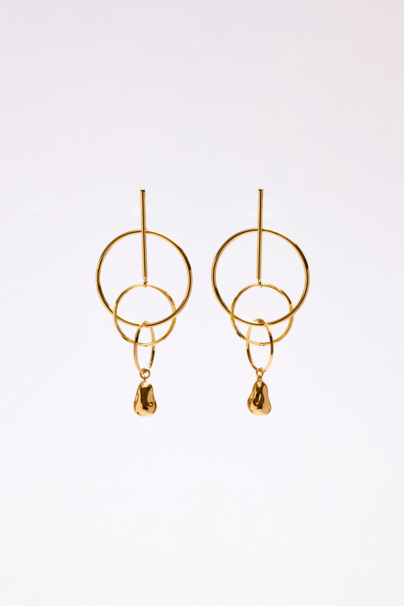 Lara & Ela | Anitta Gold Earrings - Lara & Ela