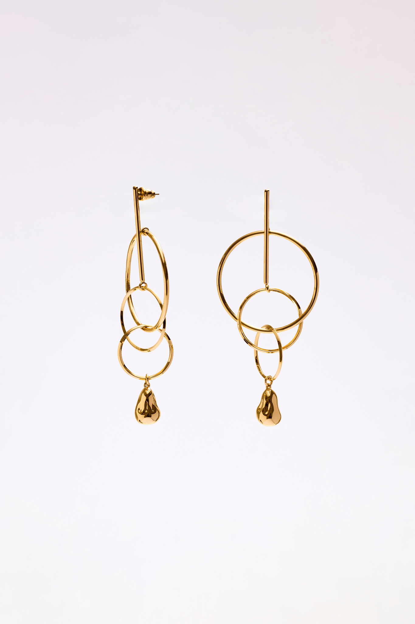 Lara & Ela | Anitta Gold Earrings - Lara & Ela