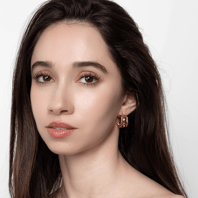 Lara & Ela | Ashley Gold Earrings - Lara & Ela