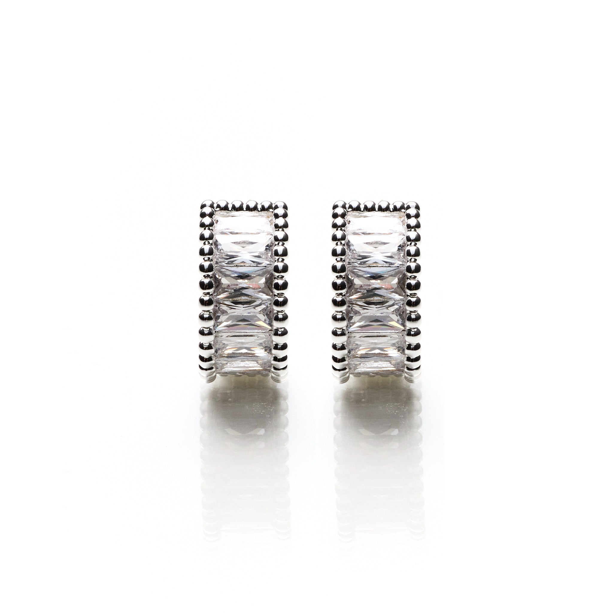Lara & Ela | Astrid Silver Earrings - Lara & Ela