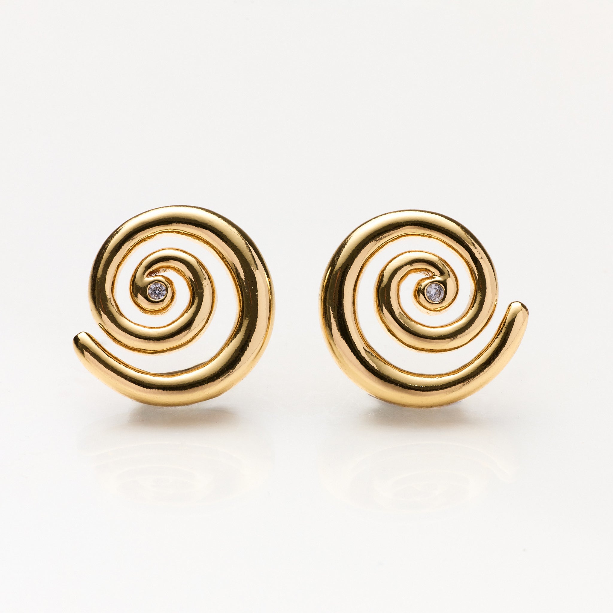 Lara & Ela | Atlantis Gold Earrings - Lara & Ela