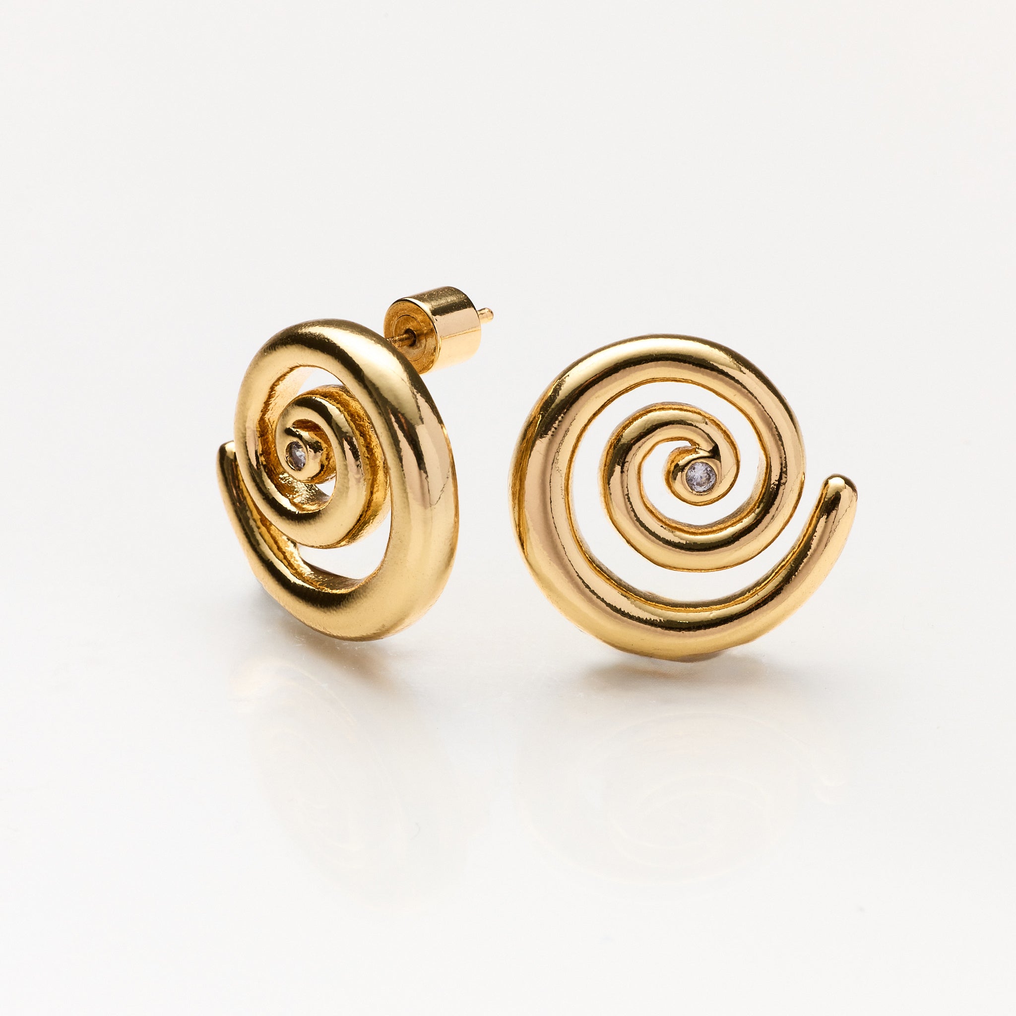 Lara & Ela | Atlantis Gold Earrings - Lara & Ela