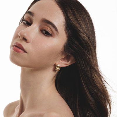 Lara & Ela | Aura Gold Earrings