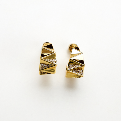 Lara & Ela | Aura Gold Earrings