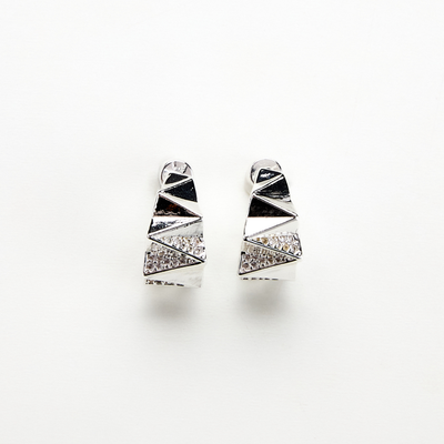 Lara & Ela | Aura Silver Earrings