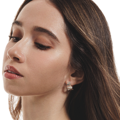Lara & Ela | Aura Silver Earrings