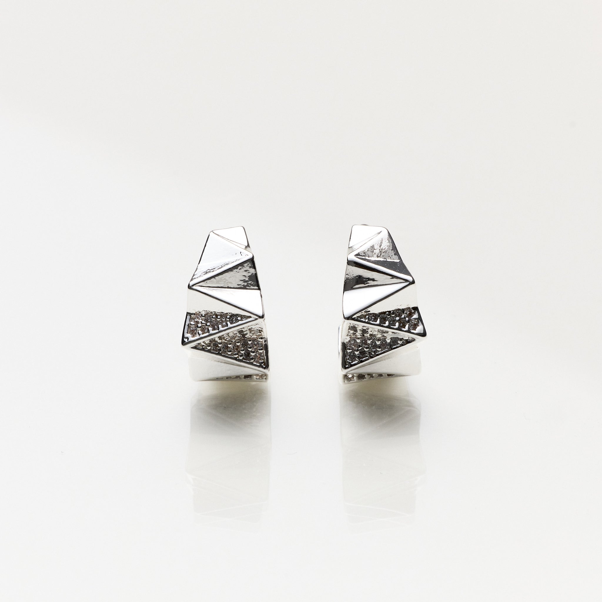 Lara & Ela | Aura Silver Earrings - Lara & Ela