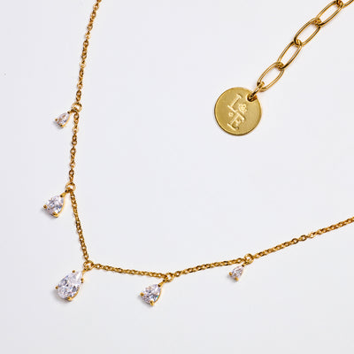 Lara & Ela | Be Blessed Gold Necklace - Lara & Ela