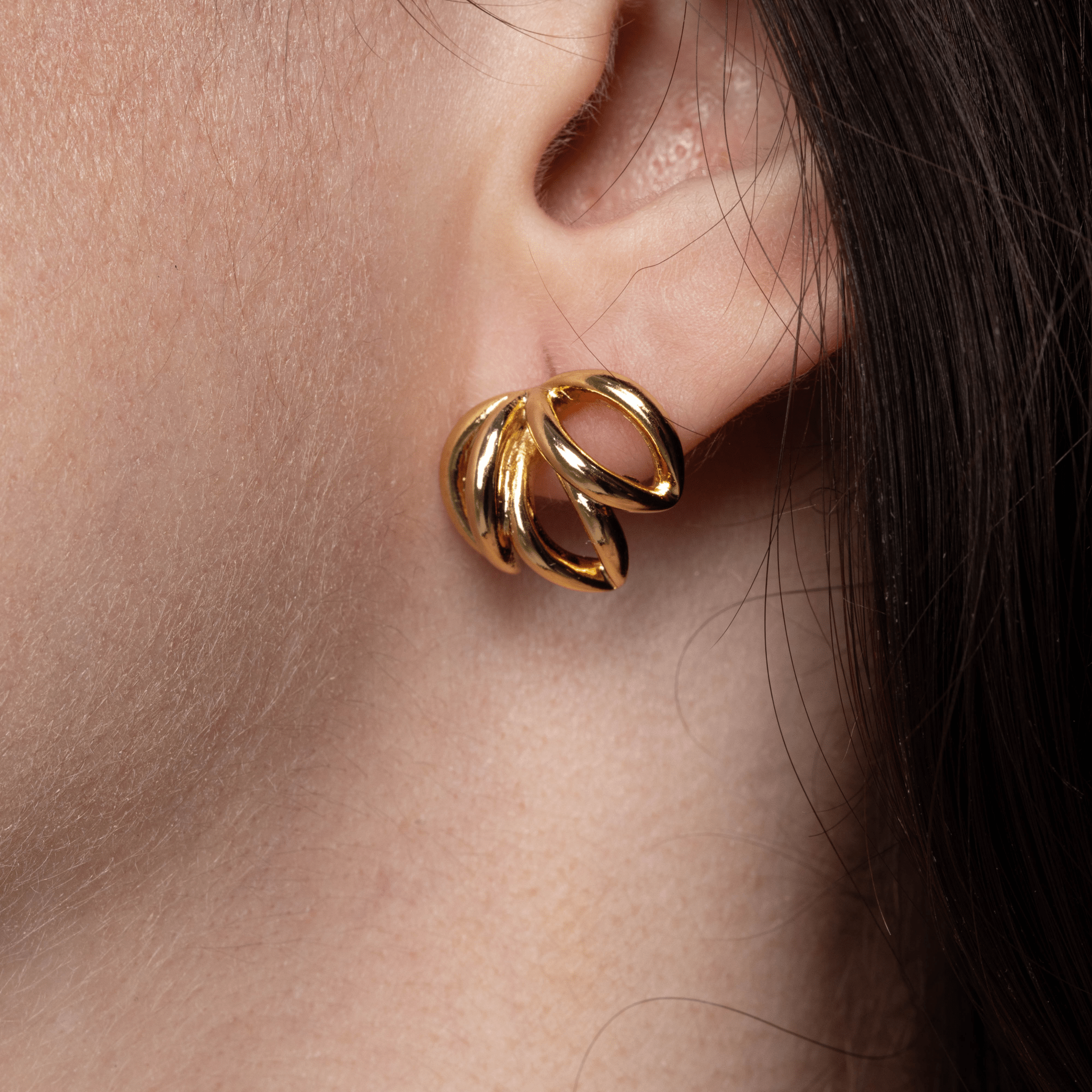 Lara & Ela | Blair Gold Earrings - Lara & Ela