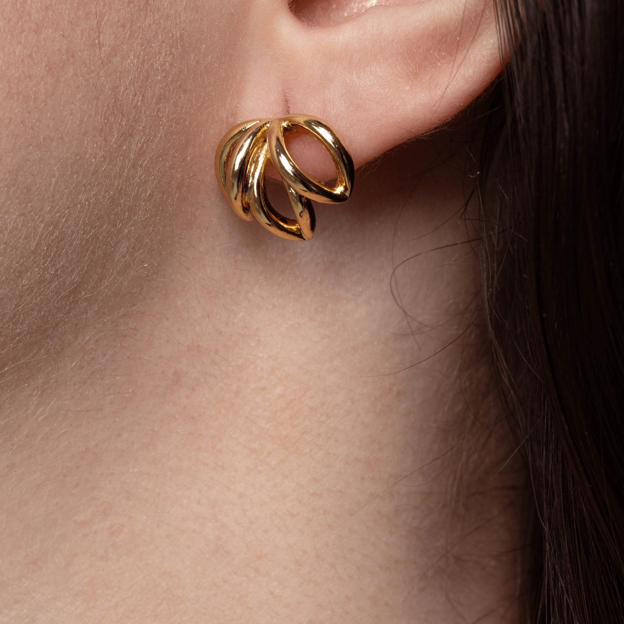 Lara & Ela | Blair Gold Earrings - Lara & Ela