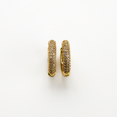 Lara & Ela I You Make Me Feel Brand New Gold Earrings