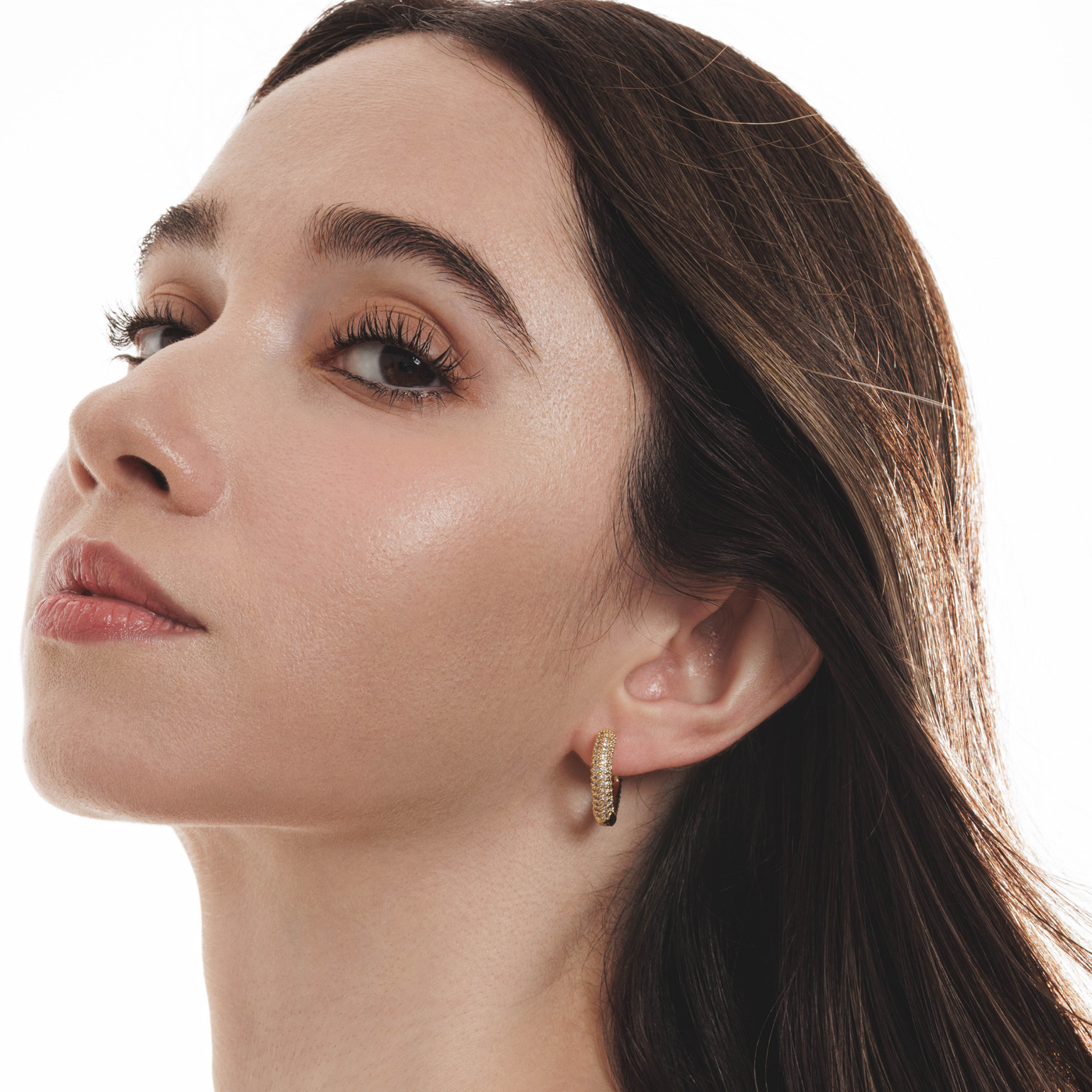 Lara & Ela I You Make Me Feel Brand New Gold Earrings