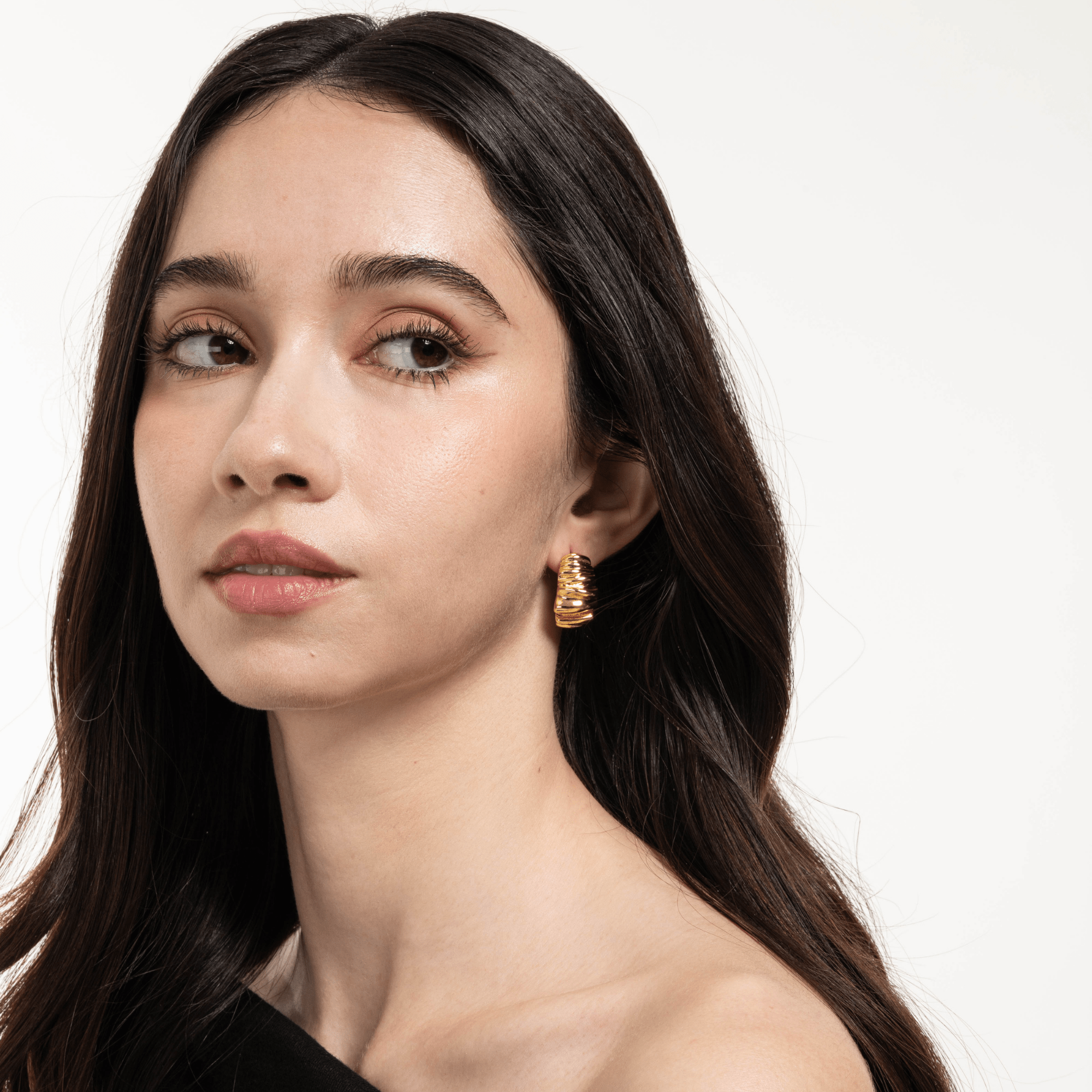 Lara & Ela | Brave Girl Gold Earrings - Lara & Ela