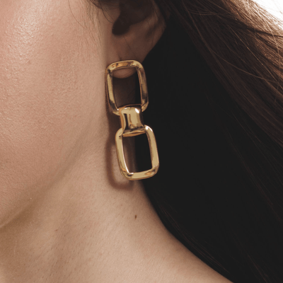 Lara & Ela | Bridget II Gold Earrings - Lara & Ela