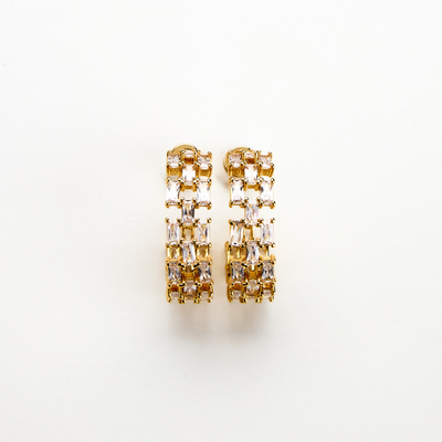 Lara & Ela I Celestial Beauty Gold Earrings