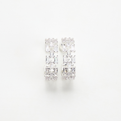 Lara & Ela I Celestial Beauty Silver Earrings