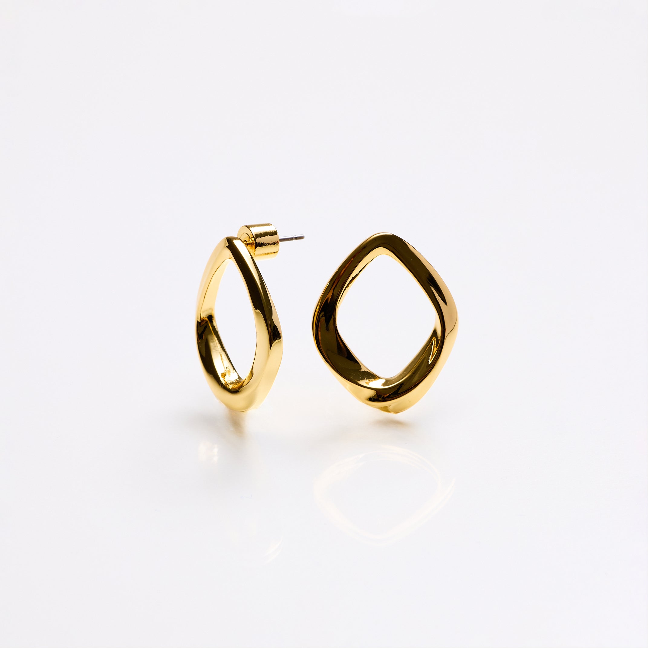 Lara & Ela | Charlotte Gold Earrings - Lara & Ela