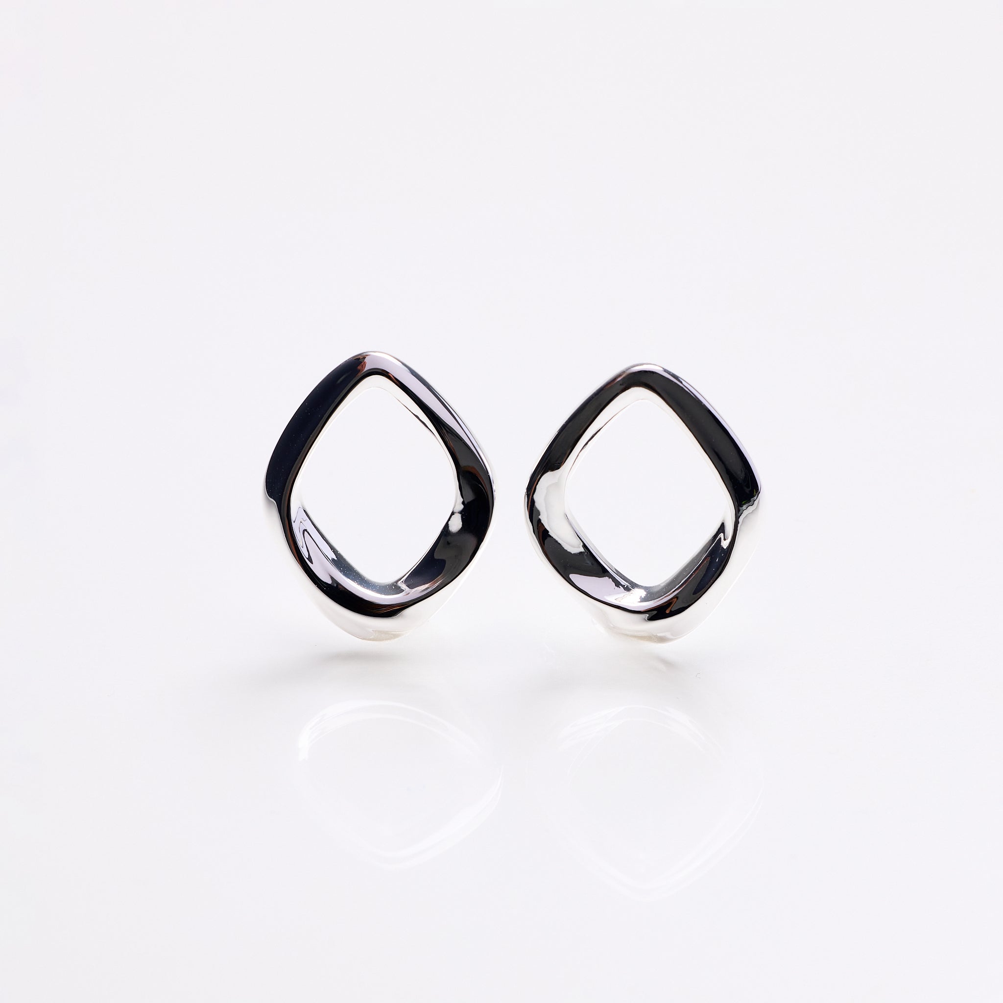 Lara & Ela | Charlotte Silver Earrings - Lara & Ela