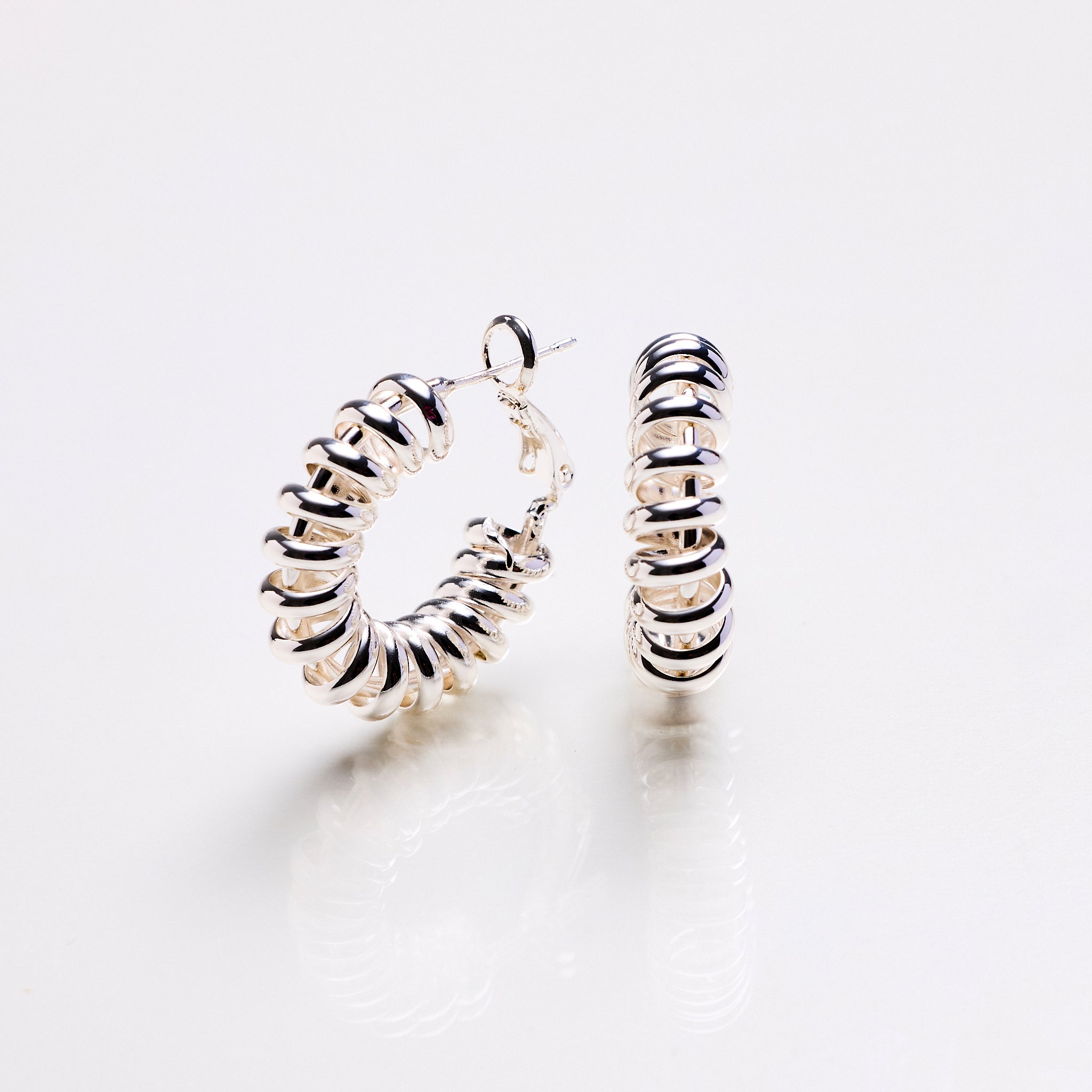 Lara & Ela | Cindy Silver Earrings - Lara & Ela