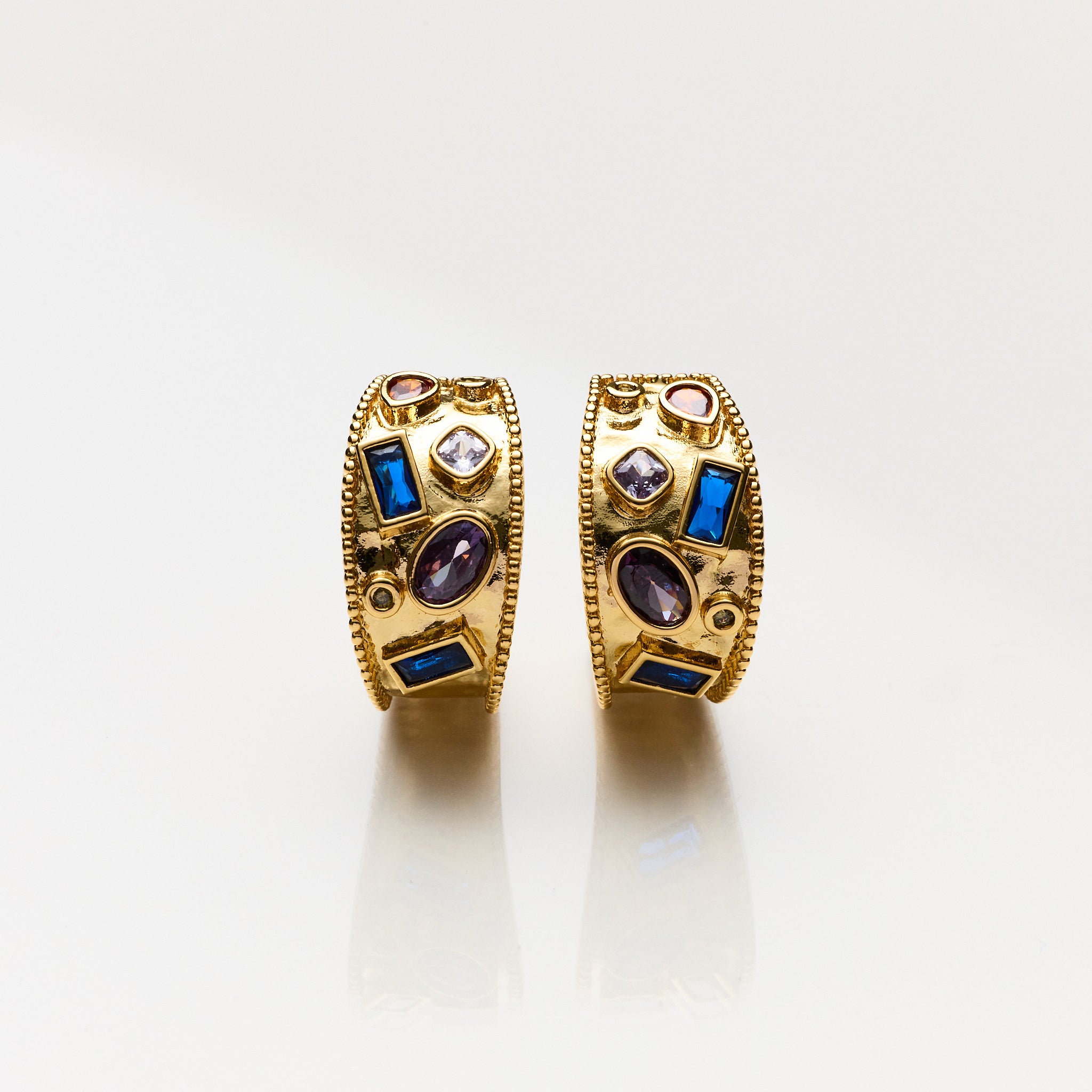 Lara & Ela | Cocktail Hour Gold Earrings - Lara & Ela
